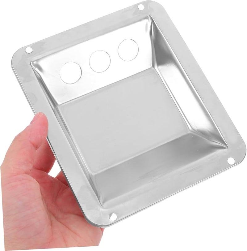 Stainless Steel Outdoor Ashtray Easy Clean Cigarette Ash Holder for Park Cafe - Image 4